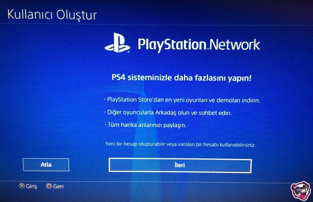 Playstation network вход в учетную запись