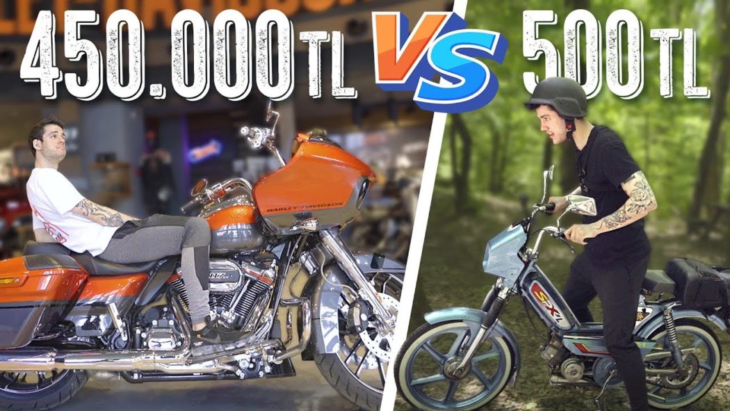 500 TL Motosiklet vs. 450.000 TL Motosiklet!