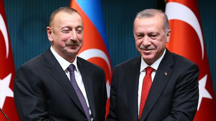 Erdoğan’dan Azerbaycan Başkanı Aliyev’e Cumhuriyet Günü Kutlama Mesajı