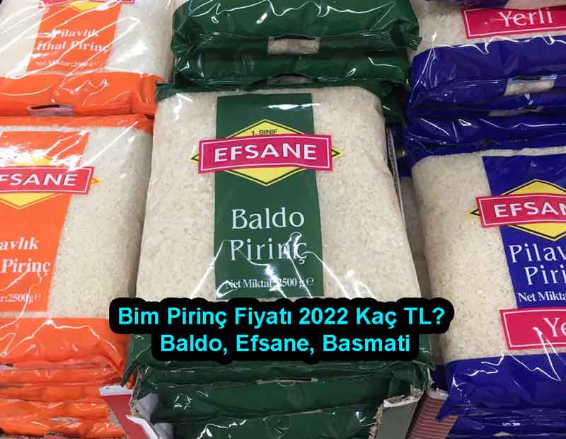 Bim Pirinç Fiyatı 2023 - Baldo Pirinç
