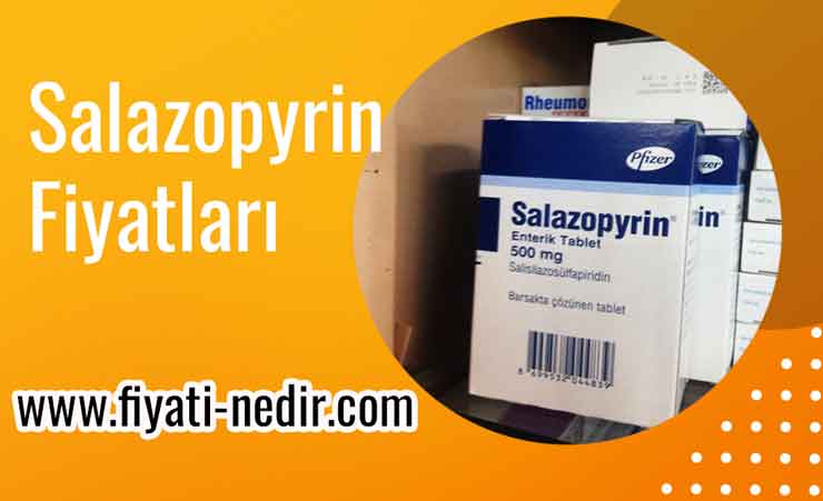 Salazopyrin Fiyatları 2022, 500 Mg 50 Enterik Tablet