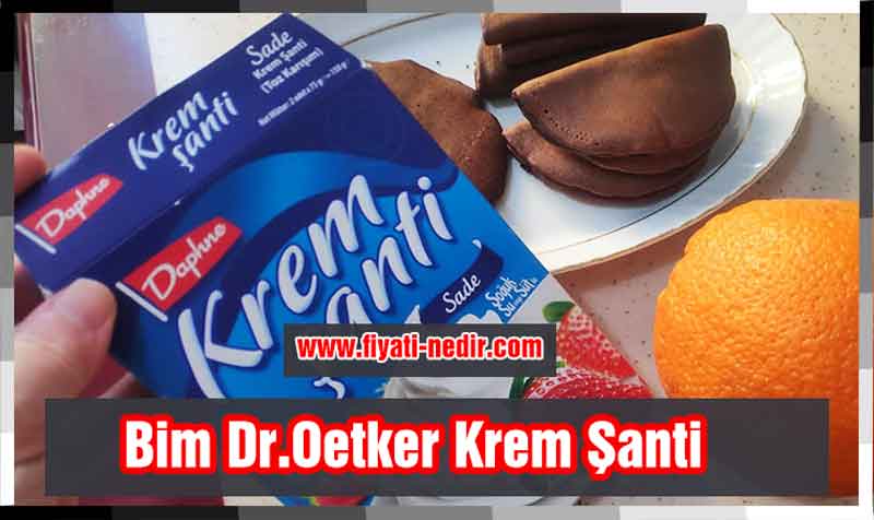 Bim Dr.Oetker Krem Şanti