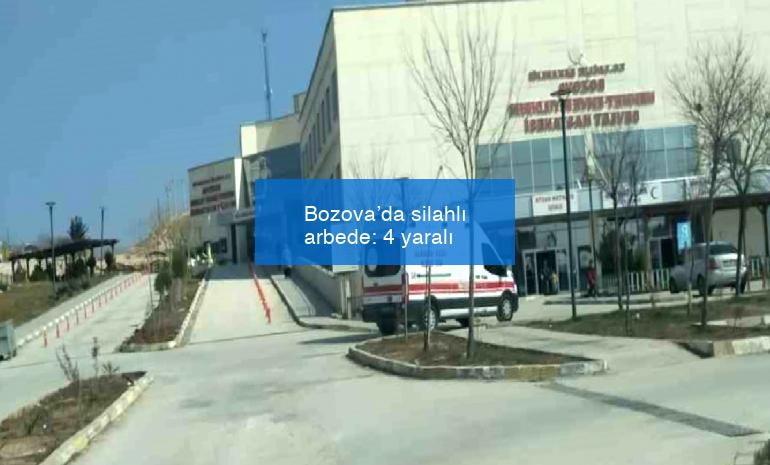 Bozova’da silahlı arbede: 4 yaralı
