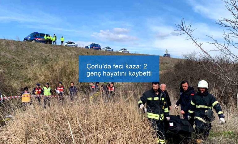 Çorlu’da feci kaza: 2 genç hayatını kaybetti