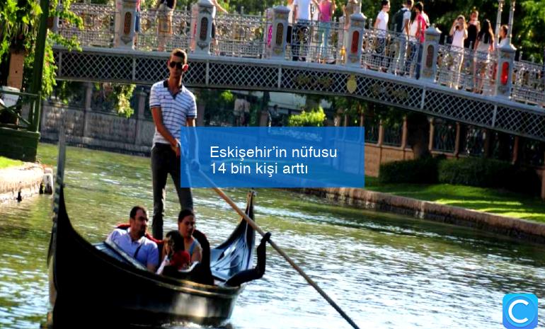 Eskişehir’in nüfusu 14 bin kişi arttı