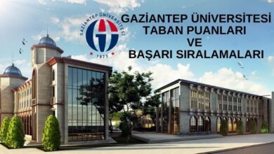 Gaziantep Üniversitesi Taban Puanları