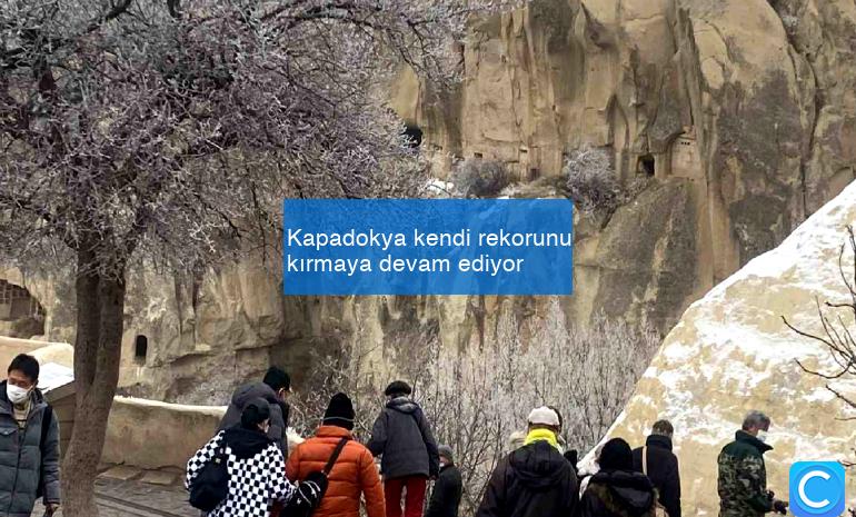 Kapadokya kendi rekorunu kırmaya devam ediyor